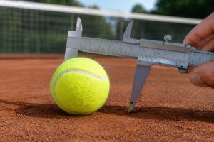 Balle de tennis : quel est son diamètre officiel ?