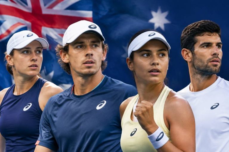 Joueur de tennis australien actuel : les figures du tennis australien en 2026